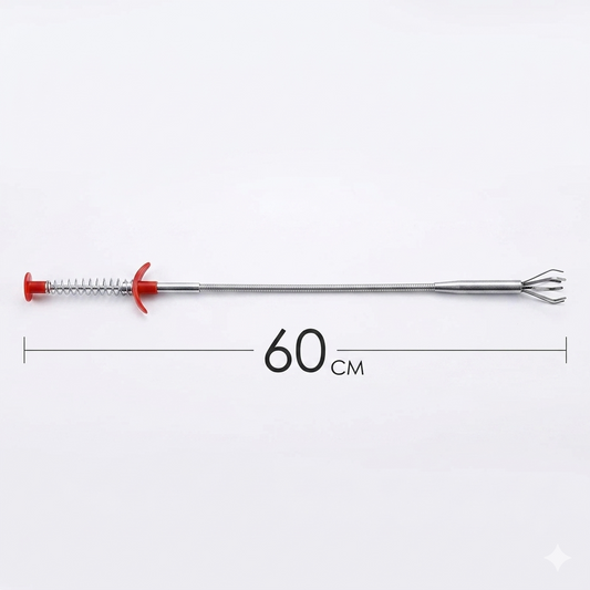 Cleste recuperator flexibil cu gheare 60cm, pentru locuri greu accesibile